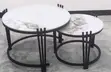 Set of 2 Nesting Coffee Tables - 2