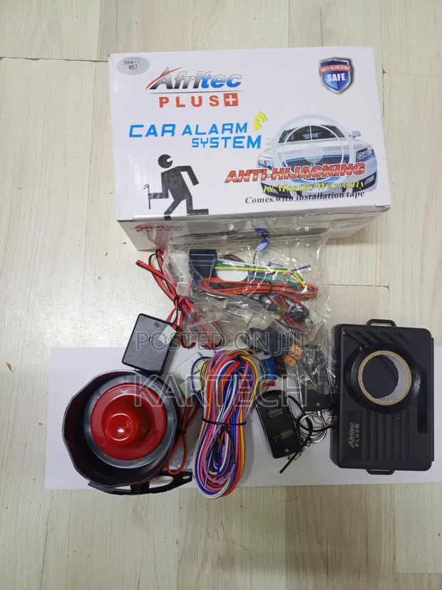 Afritec Plus Car Alarm na Engine Cut-Off - 1