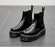 Dr. Martens 2976 Polished Smooth Platform Chelsea Boot - 1