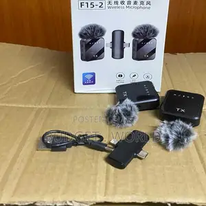 Vloggers F11-2 Dual Wireless Lavalier Mic