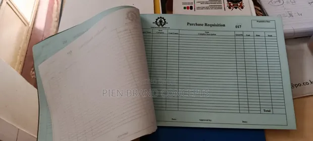 Custom Receipt Books - Pien Brand - 1