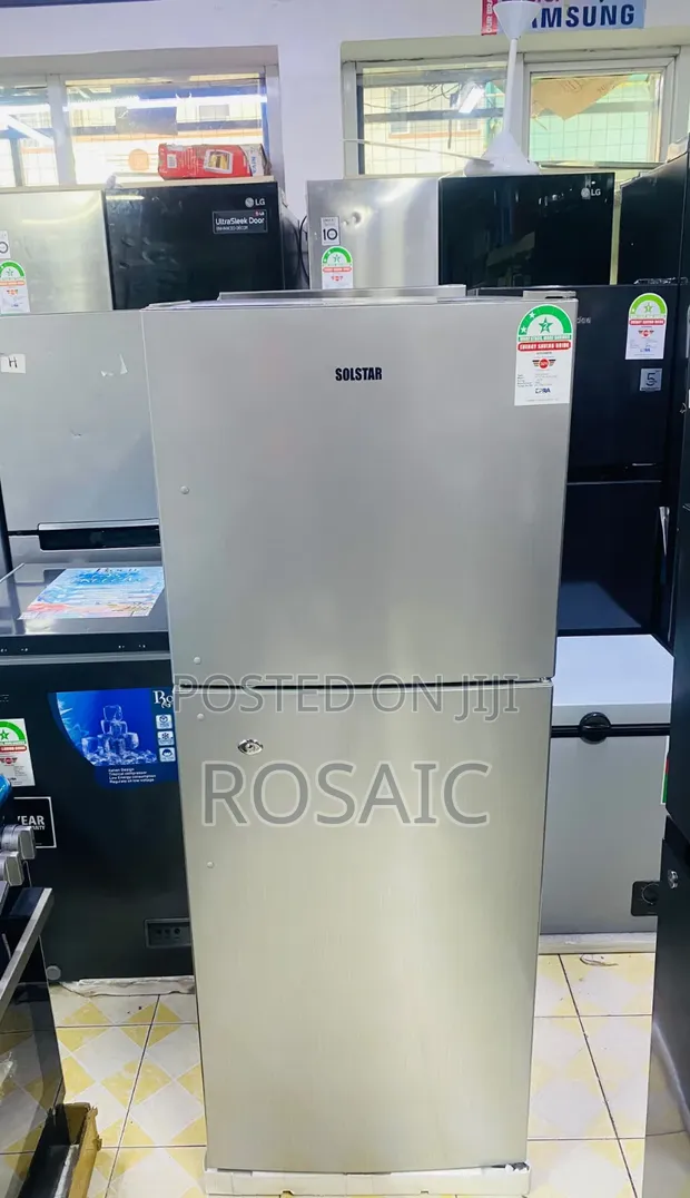 Solstar 197L Double Door No Frost Refrigerator RF 276h-Tdslbb - 1