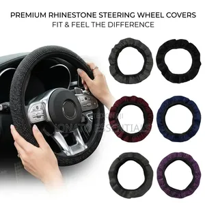 Sparkle Steering Wheel Cover - Universal Fit Elastic