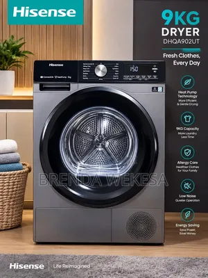 Hisense 9kg Heat Pump Dryer DHQA902UT