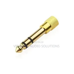 Adapta ya Plagi ya Sauti ya 6.5mm hadi 3.5mm (Pakiti 3)