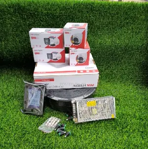Hikvision Advanced 4 Camera Smart Hybrid CCTV Kit