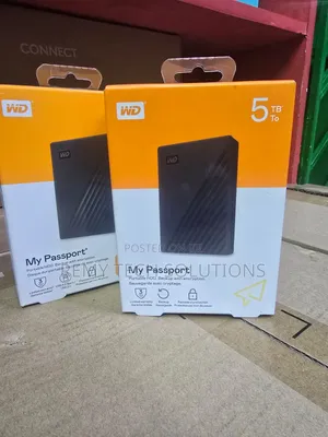 WD 5TB My Passport External Hard Drive