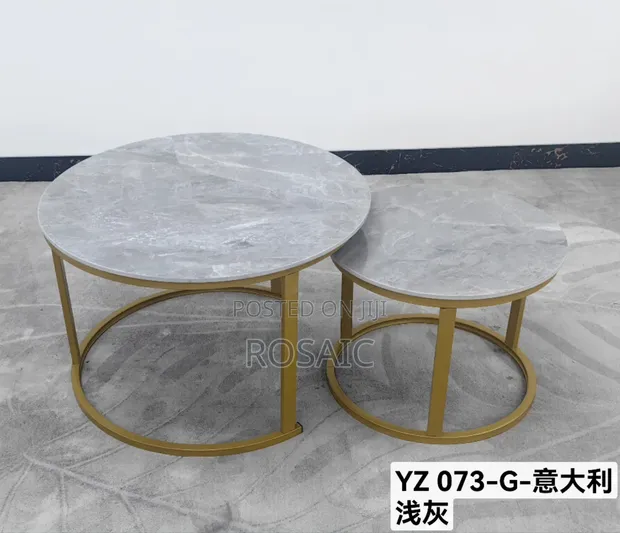 Marble Nesting Coffee Table - 1