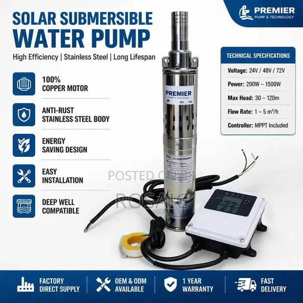 Premier AC/DC Solar Pump - 1