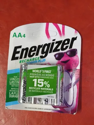 Energizer Rechargeable AA Batteries - 4 Pack