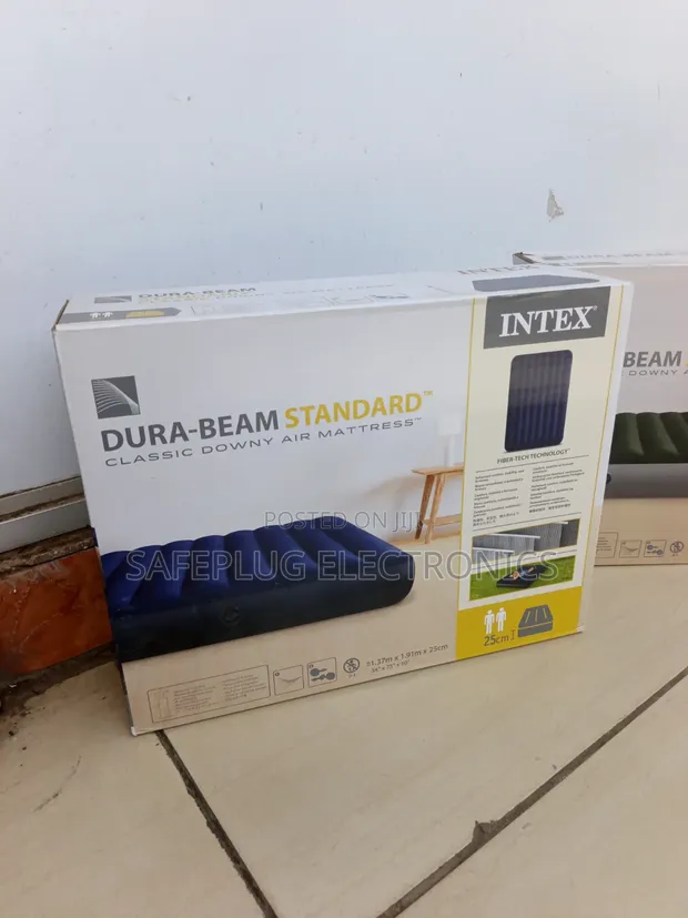 Kitanda cha Hewa cha Intex 4x6 Dura-Beam Halisi - 1