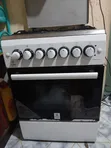 Mika Cooker ya 60cm - 3 Gas Burners, Oven ya Umeme - 3