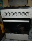 Mika Cooker ya 60cm - 3 Gas Burners, Oven ya Umeme - 4