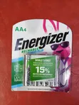 Pakiti ya Betri za AA Zinazoweza Kuchajiwa za Energizer - 4pcs - 2