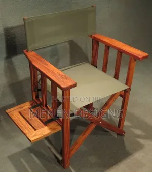 Director's Camping Chair with Cup Holder Tray