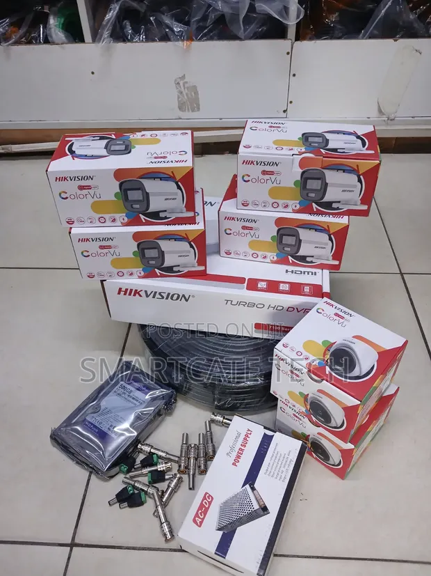 Hikvision 16 Channel ColorVu CCTV Set - Kamera za Usalama za Rangi za Usiku wa HD - 1