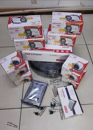 Hikvision 8CH DVR ColorVu CCTV Security Camera System Kit