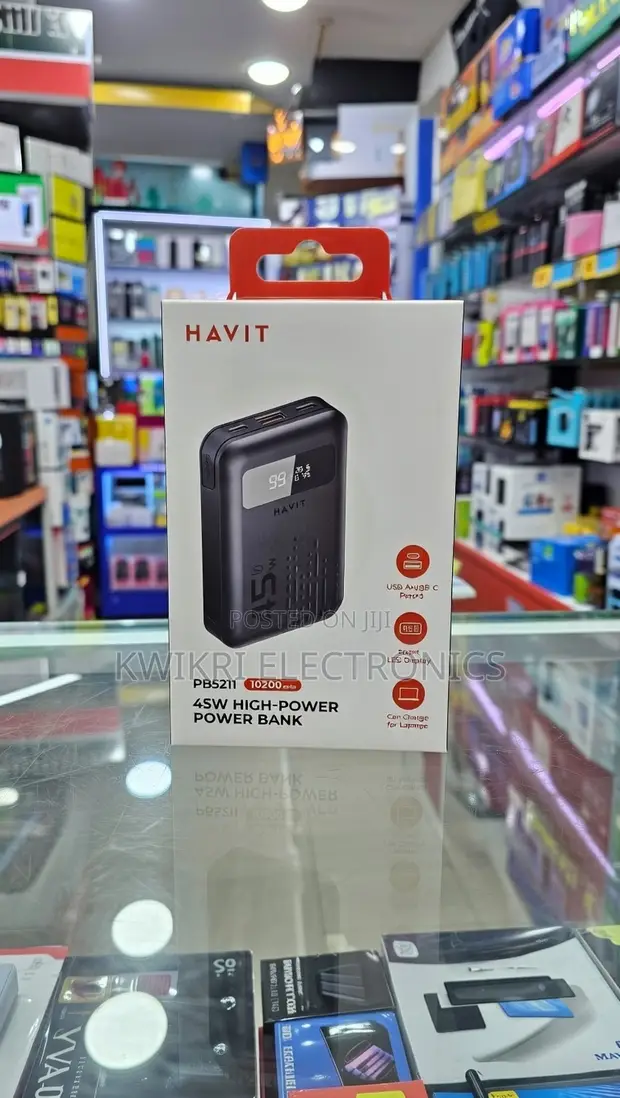Havit PB5211 Power Bank 10200mAh - 1