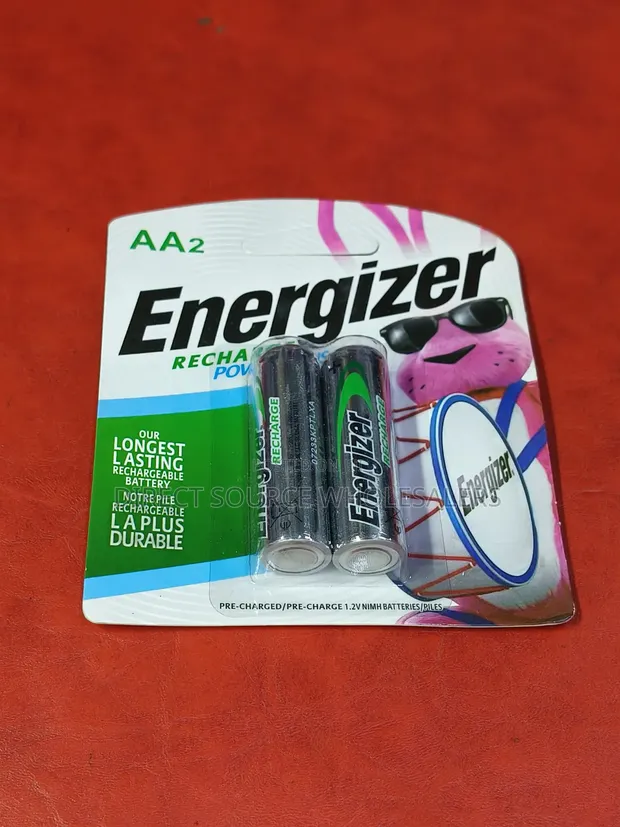 Original Energizer Rechargeable AA Batteries (4 Pack) - 1