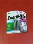 Original Energizer Rechargeable AA Batteries (4 Pack) - 2
