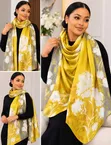 Silk Scarves - Floral Pattern - 2