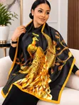 Silk Scarves - Floral Pattern - 3