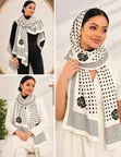 Silk Scarves - Floral Pattern - 5