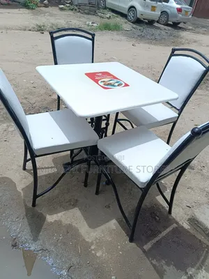 White Hotel Chairs Set