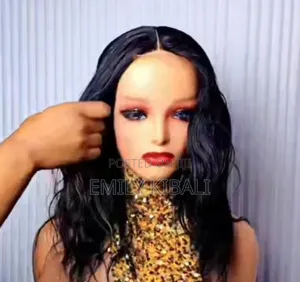 Semi Human Wig - Curly Hair