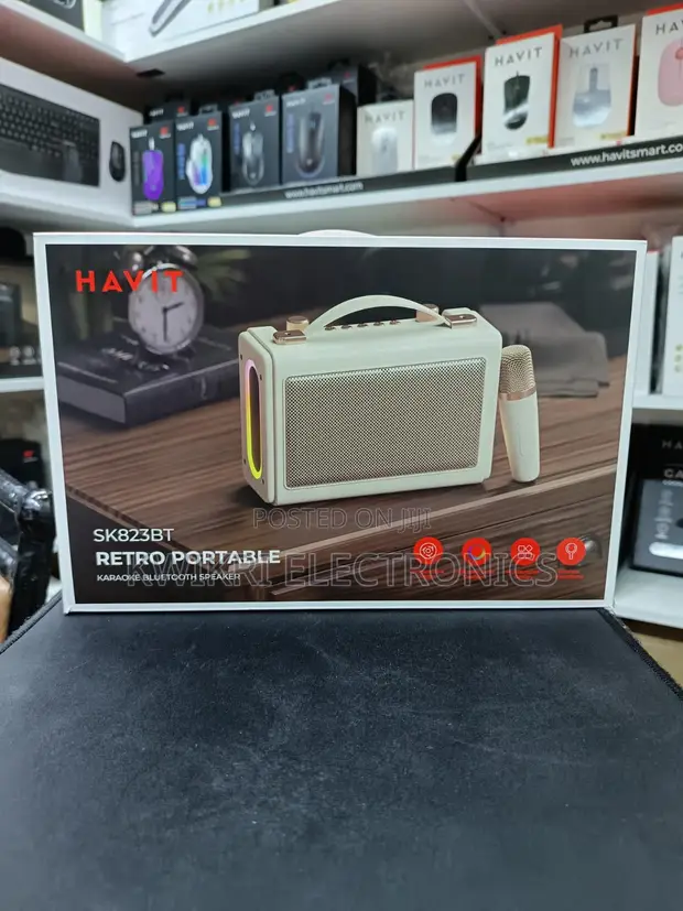 Havit SK823BT Spika ya Bluetooth na Maikrofoni Inayochajiwa - 1