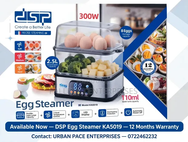 DSP Egg & Vegetable Steamer KA5019 - 1