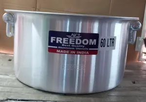 Aluminium Sufuria Nzito Sana na Mpini na Dekelo