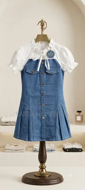 Unique Brand Girls Dress - Multicolor
