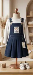 Unique Brand Girls Dress - Multicolor - 5
