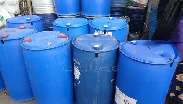 250L Blue Dust Bin - 1