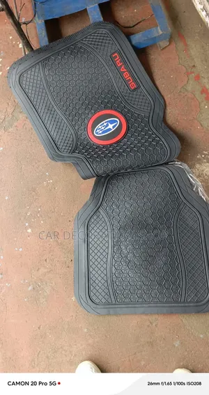 Subaru Floor Mats with Star Cluster Logo