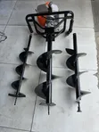 Brand New 4-Stroke Earth Auger with 3 Bits - 3