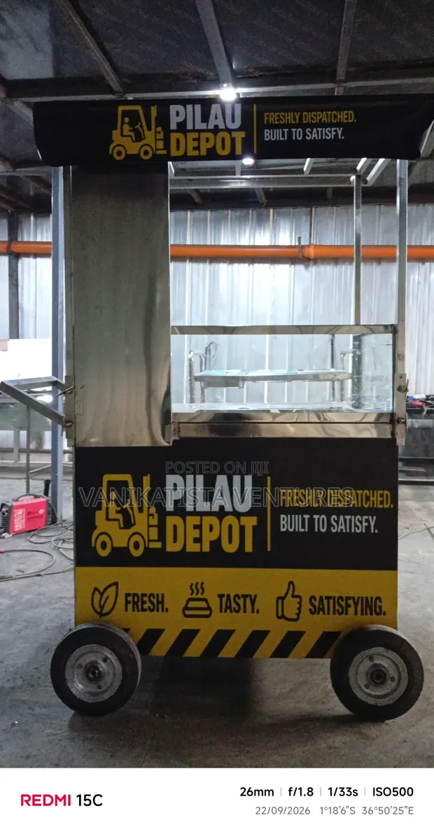 Premium Food Cart Fabrication - 1
