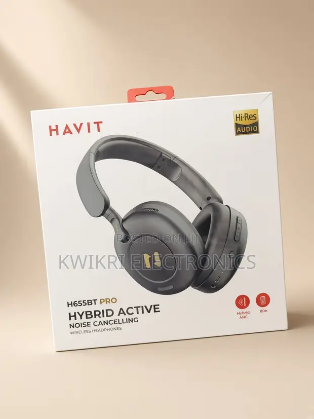 HAVIT H655BT PRO ANC Headphones za Wireless - 1