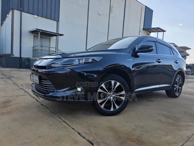 Toyota Harrier 2016 Black - 1