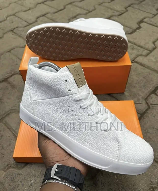 Viatu vya High Cut Timberland/Ecco Casual kwa Wanaume (Size 40-45) - 1