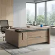 Kikao cha Kisasa cha L-Shape cha Watendaji 1.6m - 1
