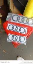 Audi Logo - Integrated Durable ABS Plastic Self-Adhesive - 2