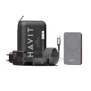 Havit STK088 Travel Kit (Power Bank, Cable, Hub, Charger)