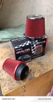 3" Sport Cold Air Intake Filter with Fabric Element & Metal Top - 2