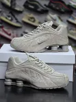 Nike Shox R4 "College Grey/Flat Pewter" Sneakers - 3