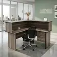 L-Shaped Reception Desk - Mpya Kabisa - 1