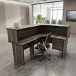 L-Shaped Reception Desk - Mpya Kabisa - 2