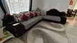 Cozy Vintage L-Shaped Sofa ya Viti 7 na Spika - 1