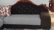 Cozy Vintage L-Shaped Sofa ya Viti 7 na Spika - 2